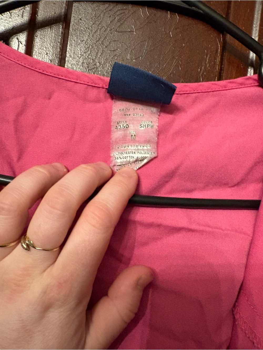 Pink Scrub Jacket - Picture 3 of 5